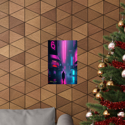 Into the Future Matte Vertical Posters