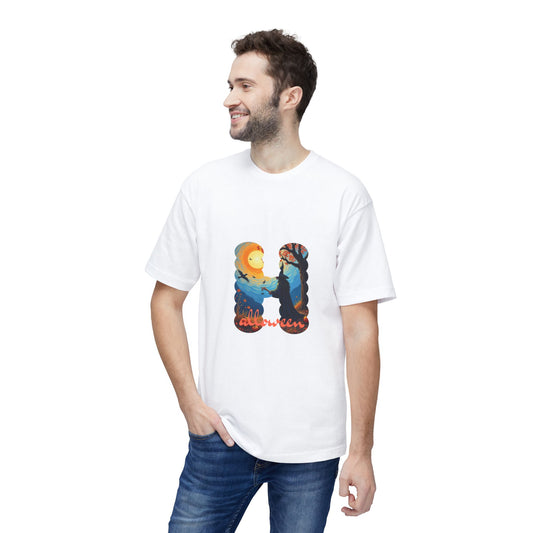 Halloween Colorful Unisex Graphic T-Shirt, Casual Wear, Gift for Friends, Vibrant Outfit, Everyday Comfort, Made in USA