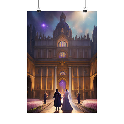 College Wedding Matte Vertical Posters