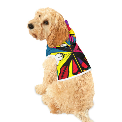Pet Hoodie multi coloured design