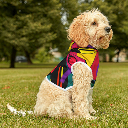 Pet Hoodie multi coloured design