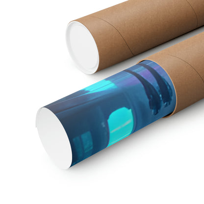 Into the Future Matte Vertical Posters