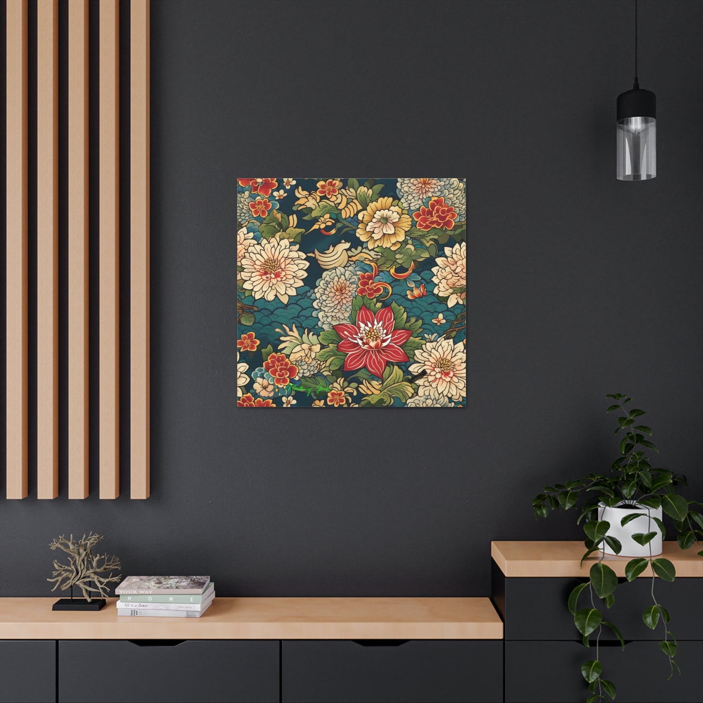 Floral Delight Canvas Gallery Wraps