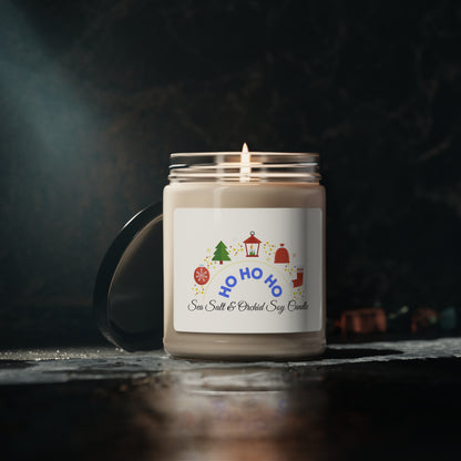 Sea Salt & Orchid Scented Soy Candle, 9oz