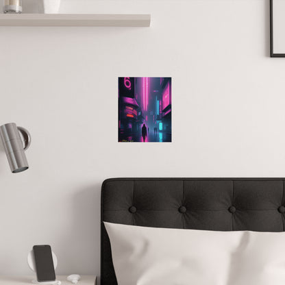 Into the Future Satin Poster (210gsm)