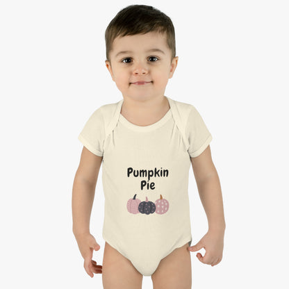 Pumpkin Pie Infant Baby Rib Bodysuit