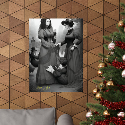Victorian Ladies Day Out Matte Vertical Posters