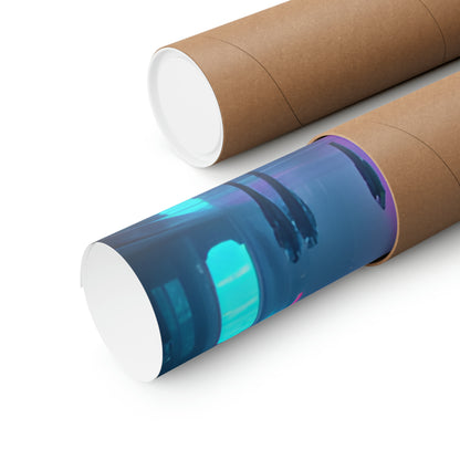 Into the Future Matte Vertical Posters