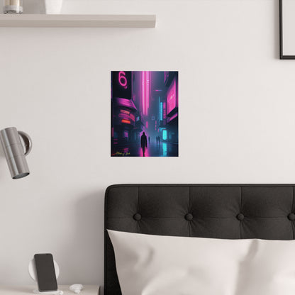 Into the Future Satin Poster (210gsm)