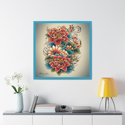 Floral Arrangement Canvas Gallery Wraps