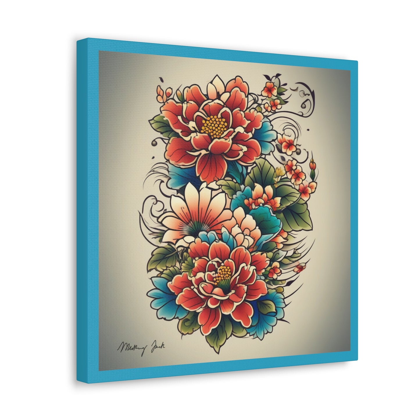 Floral Arrangement Canvas Gallery Wraps