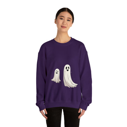 Halloween Playful Ghost Unisex Heavy Blend™ Crewneck Sweatshirt