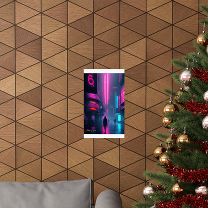 Into the Future Matte Vertical Posters