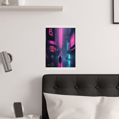 Into the Future Satin Poster (210gsm)