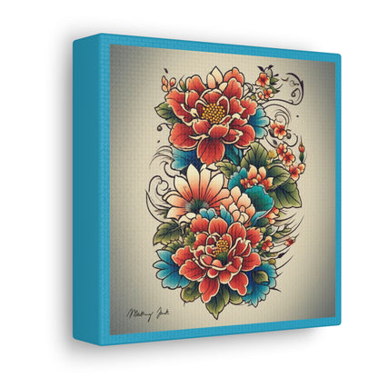 Floral Arrangement Canvas Gallery Wraps