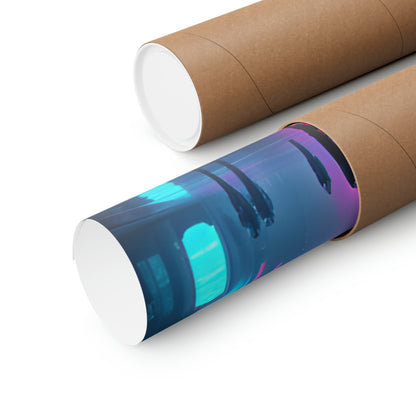 Into the Future Matte Vertical Posters