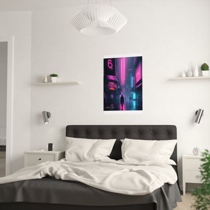 Into the Future Satin Poster (210gsm)