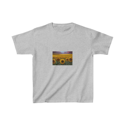 Sunflower field Kids Heavy Cotton™ Tee