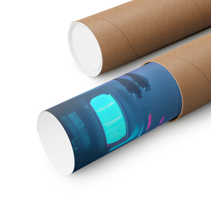 Into the Future Matte Vertical Posters