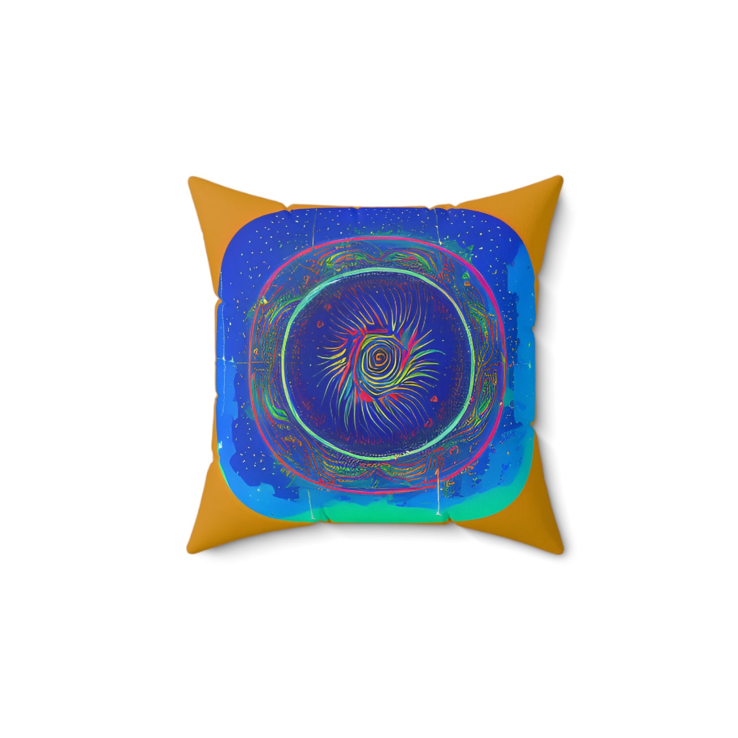 Galaxy Spun Polyester Square Pillow