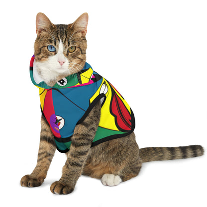 Pet Hoodie multi coloured design