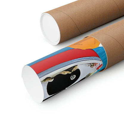 Penguin City Matte Vertical Posters