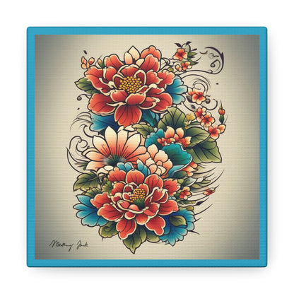 Floral Arrangement Canvas Gallery Wraps