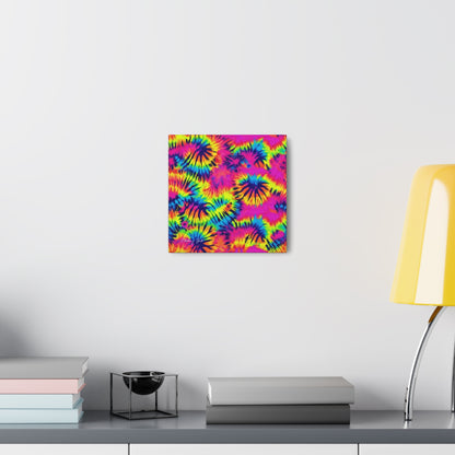 Neon Dandelions Canvas Gallery Wraps