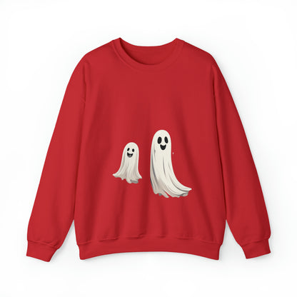Halloween Playful Ghost Unisex Heavy Blend™ Crewneck Sweatshirt