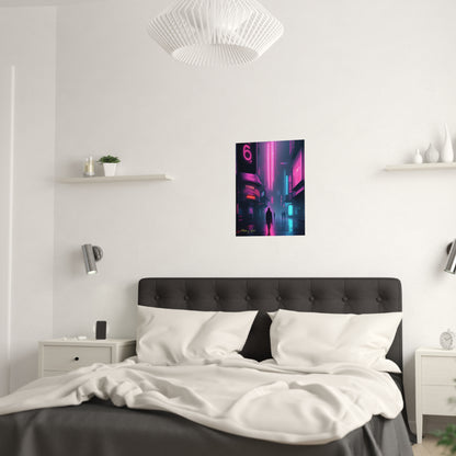 Into the Future Satin Poster (210gsm)