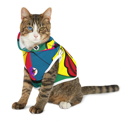 Pet Hoodie multi coloured design