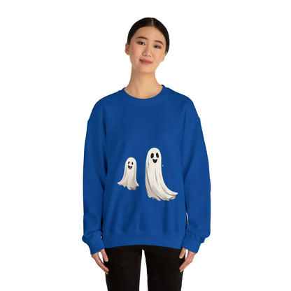 Halloween Playful Ghost Unisex Heavy Blend™ Crewneck Sweatshirt