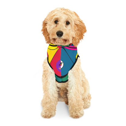 Pet Hoodie multi coloured design