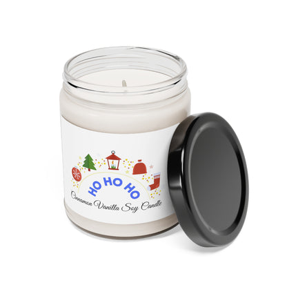 Cinnamon Vanilla Scented Soy Candle, 9oz