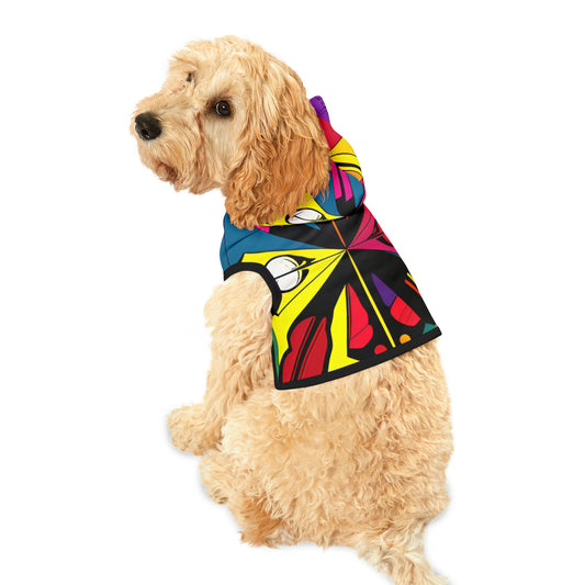 Pet Hoodie multi coloured design