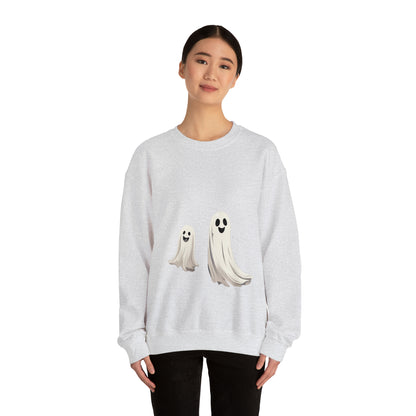 Halloween Playful Ghost Unisex Heavy Blend™ Crewneck Sweatshirt