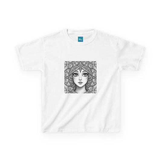 Mandala Hair Kids Tee