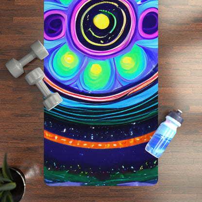 Galaxy Rubber Yoga Mat