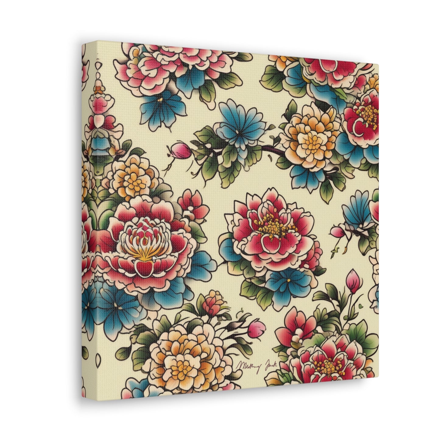 Flower Melody Canvas Gallery Wraps