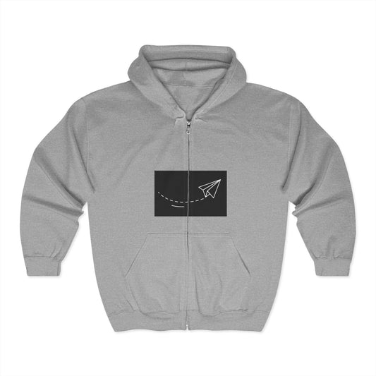 The More You Learn Zip Up Hoodie - Travel Enthusiast Sweatshirt | Cozy Gift for Wanderlust Friends | Perfect for Holidays and Casual Wear