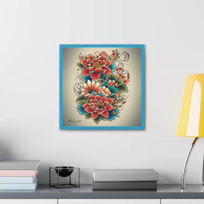 Floral Arrangement Canvas Gallery Wraps