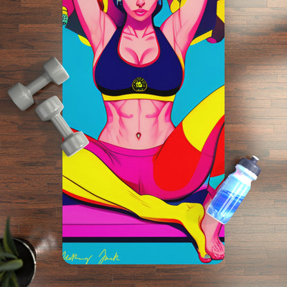 Yoga Instructor Rubber Yoga Mat