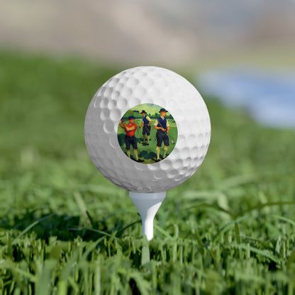 Vintage Golf Balls, 6pcs