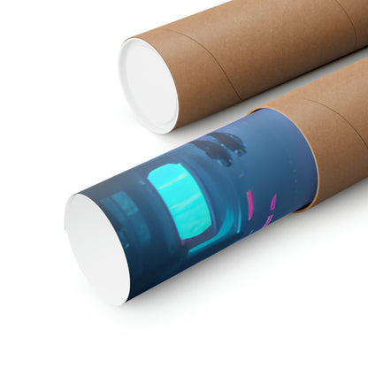 Into the Future Matte Vertical Posters