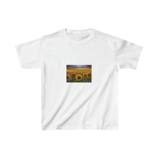 Sunflower field Kids Heavy Cotton™ Tee