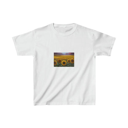 Sunflower field Kids Heavy Cotton™ Tee