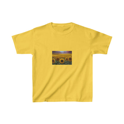Sunflower field Kids Heavy Cotton™ Tee