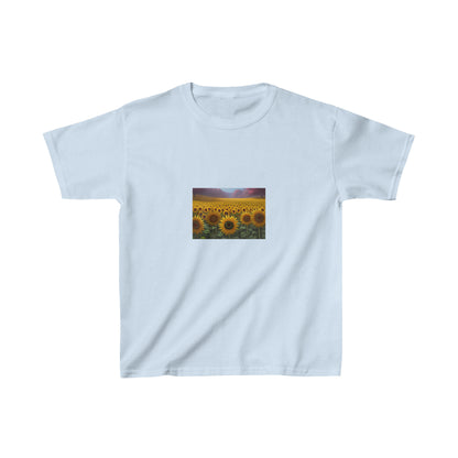 Sunflower field Kids Heavy Cotton™ Tee