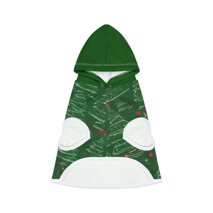 Christmas Tree Green Hood Pet Hoodie