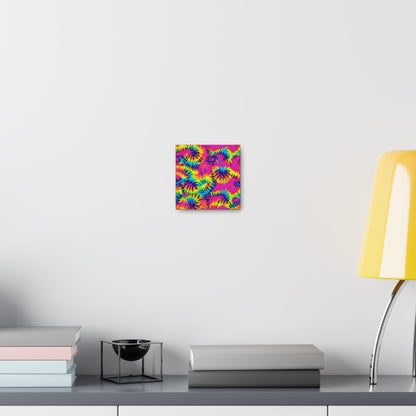 Neon Dandelions Canvas Gallery Wraps